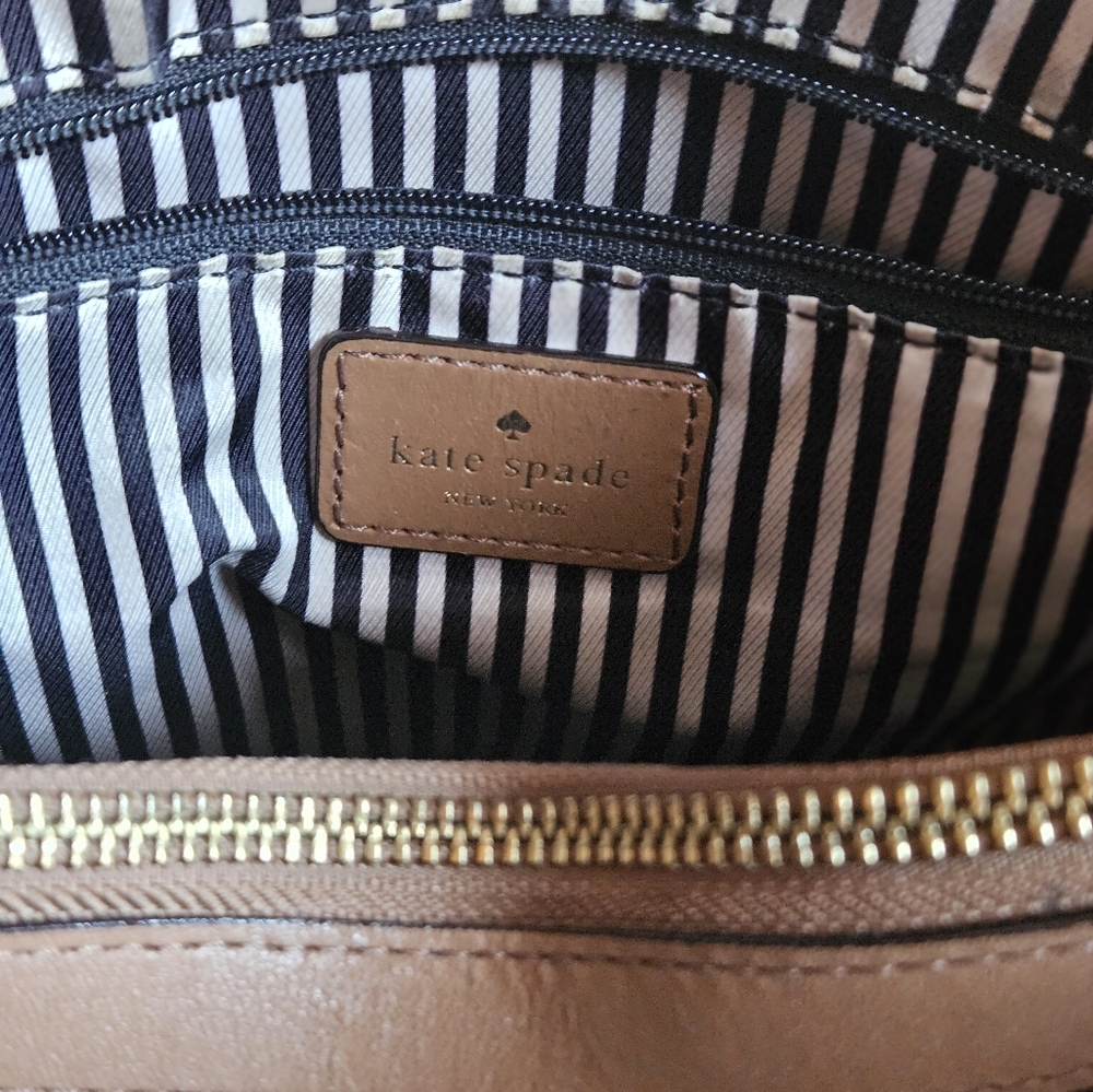 kate spade Brown Leather Tote Bag - Picture 5 of 12